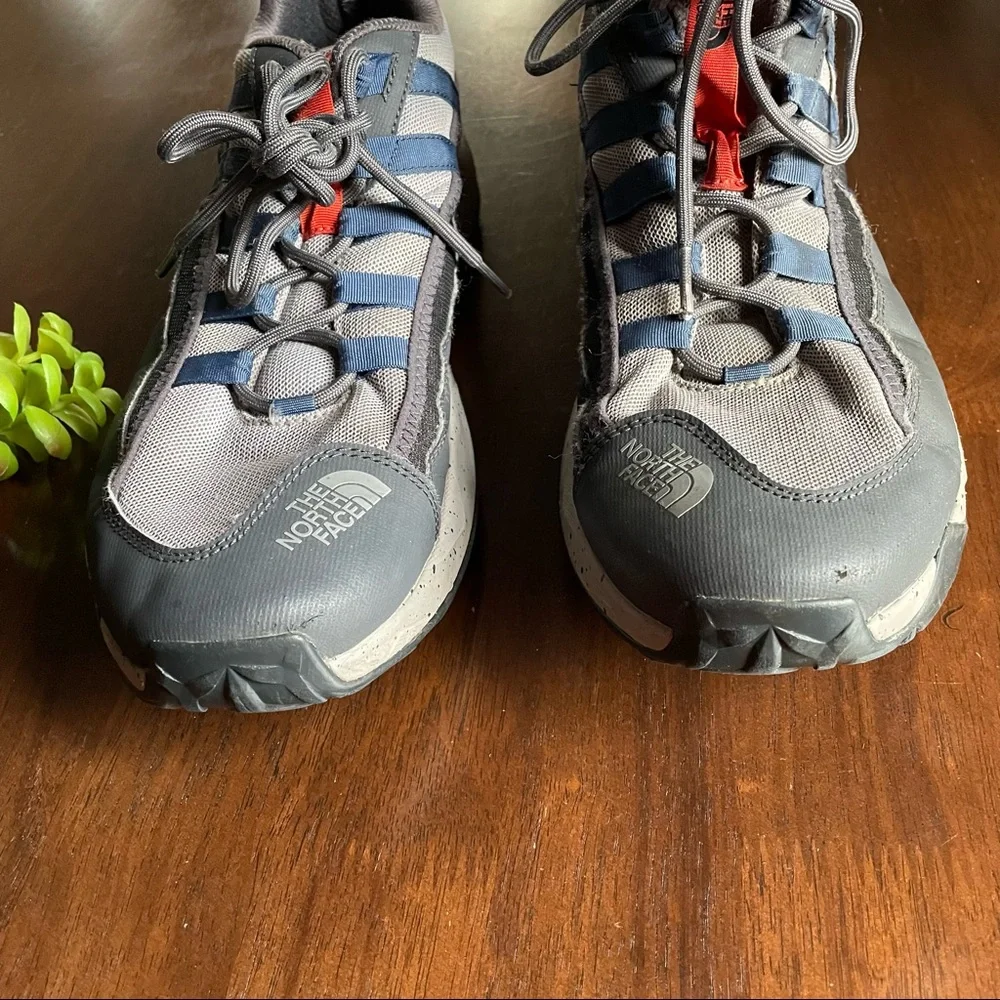 The North Face Grey & Blue Shoes Size 13